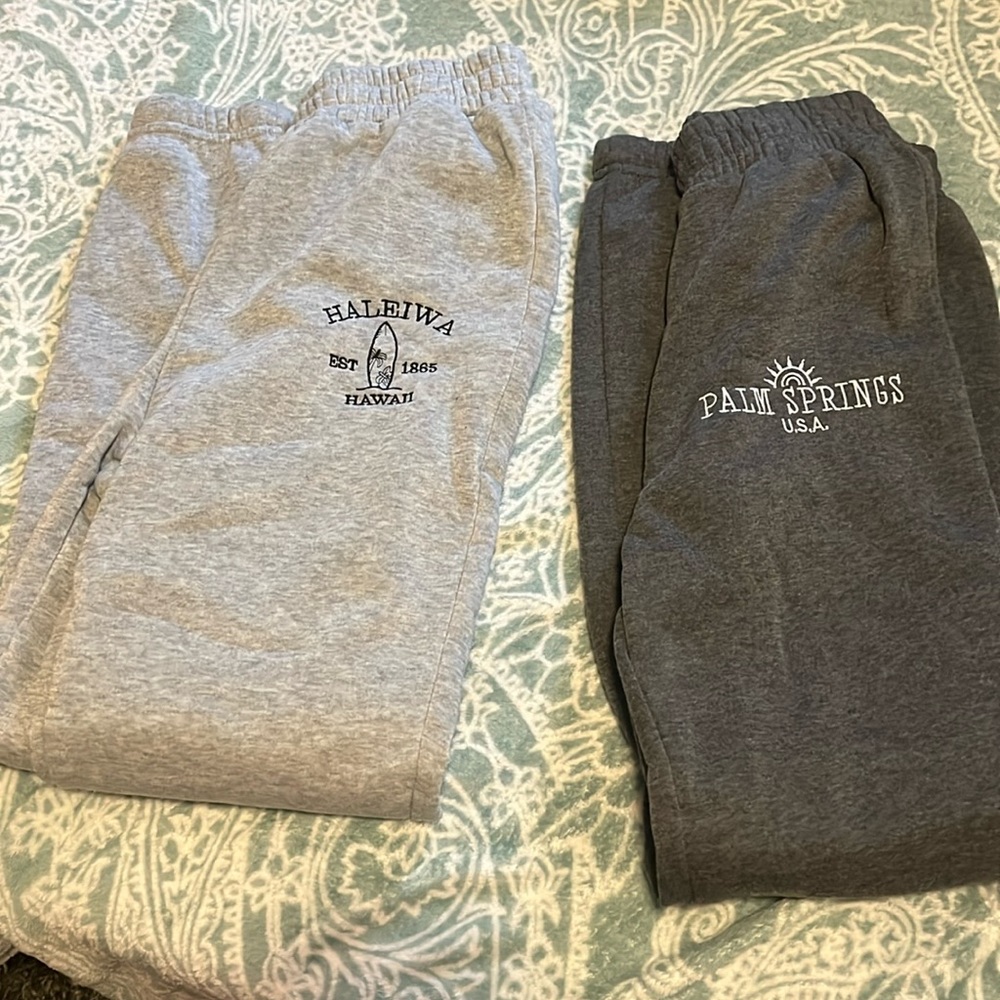comfy and easy to style sweatpants.